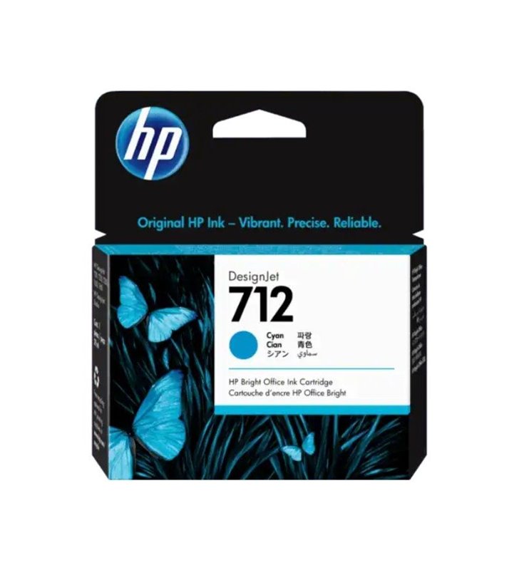 Cartucho de Tinta Original HP nº712/ Cian