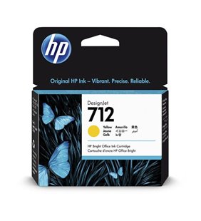 Cartucho de Tinta Original HP nº712/ Amarillo