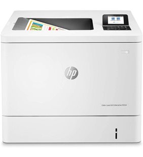 Impresora Láser Color HP LaserJet Enterprise M554DN Dúplex/ Blanca