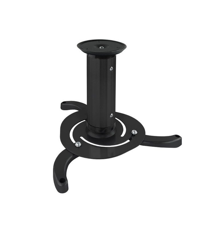 Soporte de Techo para Proyector TooQ PJ1010TN-B/ Inclinable-Giratorio/ hasta 10kg