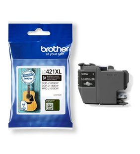 Cartucho de Tinta Original Brother LC421XL Alta Capacidad/ Negro