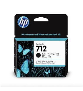 Cartucho de Tinta Original HP nº712/ Negro