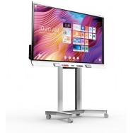 SOPORTE F-100 BLANCO PANTALLAS INTERACTIVAS 32" - 95" MAX 100KG