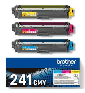 Tóner Original Brother TN241CMY Multipack/ Cian/ Magenta/ Amarillo