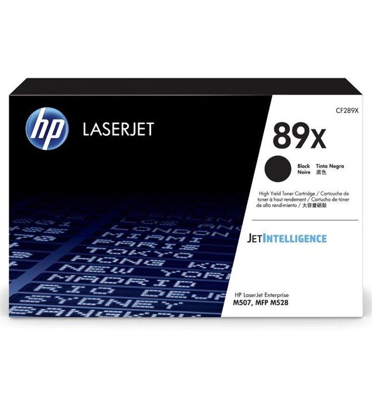 Tóner Original HP nº89X XL Alta Capacidad/ Negro