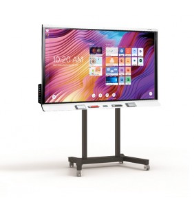 SOPORTE F-100 NEGRO PANTALLAS INTERACTIVAS 32" - 95" MAX 100KG