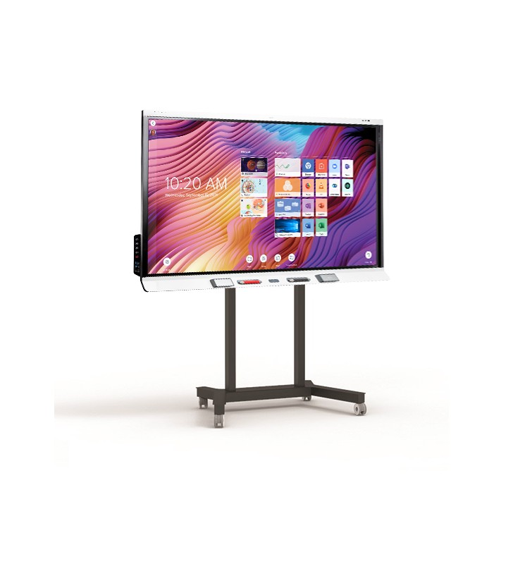 SOPORTE F-100 NEGRO PANTALLAS INTERACTIVAS 32" - 95" MAX 100KG