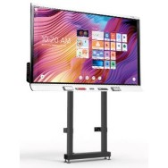 SOPORTE W-100 NEGRO PANTALLAS INTERACTIVAS 32" - 95" MAX 100KG