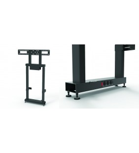 SOPORTE W-100 NEGRO PANTALLAS INTERACTIVAS 32" - 95" MAX 100KG