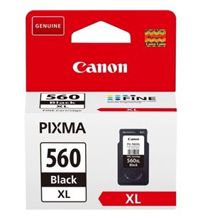 Cartucho de Tinta Original Canon PG-560XL Alta Capacidad/ Negro