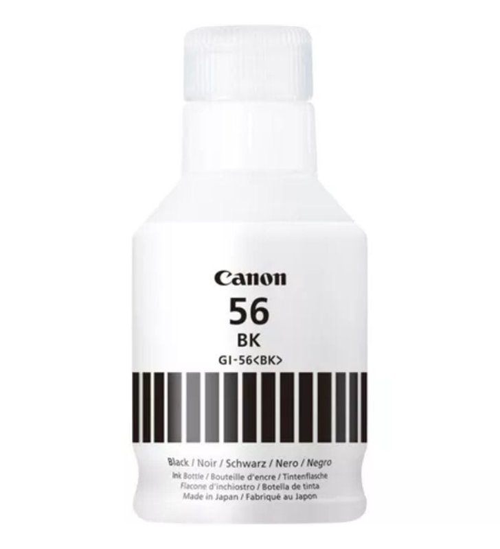 Botella de Tinta Original Canon GI-56/ Negro