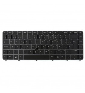 Teclado Portatil HP Elitebook 840 G3 Negro Plantilla Adhesiva
