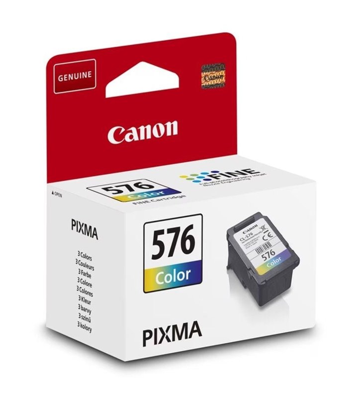 Cartucho de Tinta Original Canon CL-576/ Tricolor