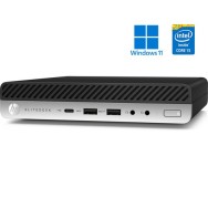 HP ELITEDESK 800 G5 MINI INTEL CORE I5-9500T 8GB SSD 256GB WIFI WIN 11 PROF. 64BIT OCASION