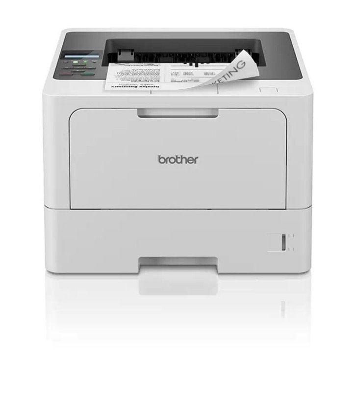 Impresora Láser Monocromo Brother HL-L5210DN Dúplex/ Blanca