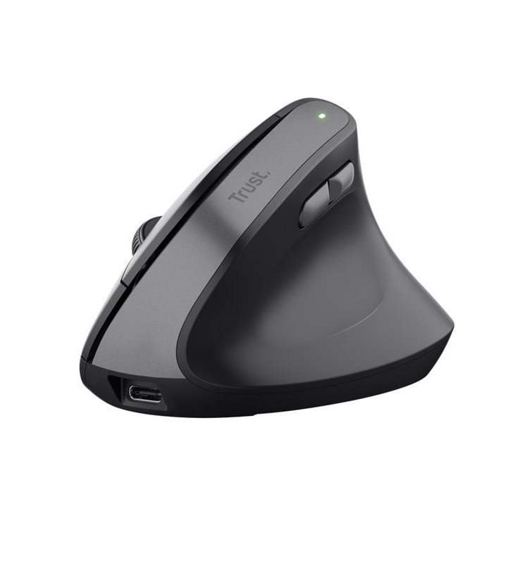 Ratón Ergonómico Inalámbrico Trust TM-270/ Batería recargable/ Hasta 2400 DPI