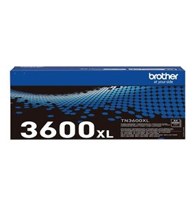 Tóner Original Brother TN3600XL Alta Capacidad/ Negro