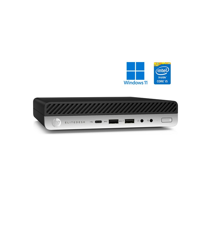 HP ELITEDESK 800 G5 MINI INTEL CORE I5-9500T 16GB SSD 500GB WIFI WIN 11 PROF. 64BIT EDUCACION OCASION