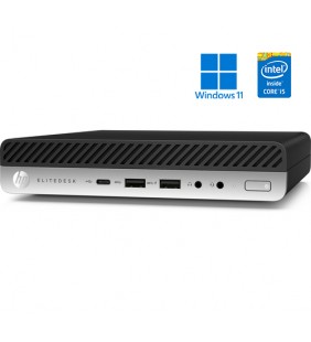 HP ELITEDESK 800 G5 MINI INTEL CORE I5-9500T 16GB SSD 500GB WIFI WIN 11 PROF. 64BIT OCASION