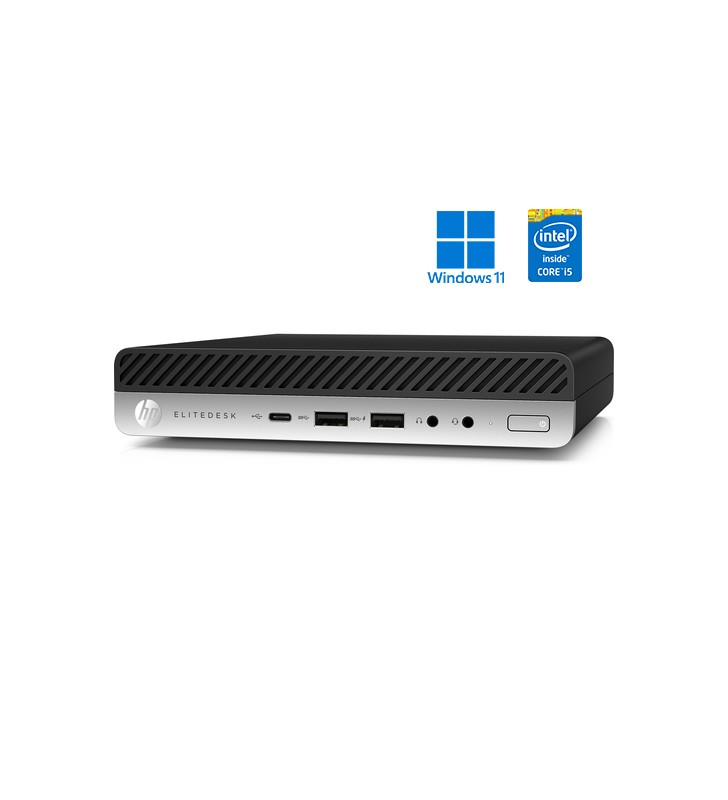 HP ELITEDESK 800 G5 MINI INTEL CORE I5-9500T 16GB SSD 500GB WIFI WIN 11 PROF. 64BIT OCASION