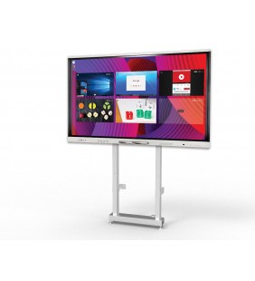 SOPORTE W-100 BLANCO PANTALLAS INTERACTIVAS 32" - 95" MAX 100KG