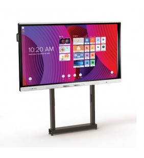 SOPORTE STANDARD-W NEGRO PANTALLAS INTERACTIVAS 32" - 95" MAX 160KG