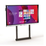 SOPORTE STANDARD-W NEGRO PANTALLAS INTERACTIVAS 32" - 95" MAX 160KG