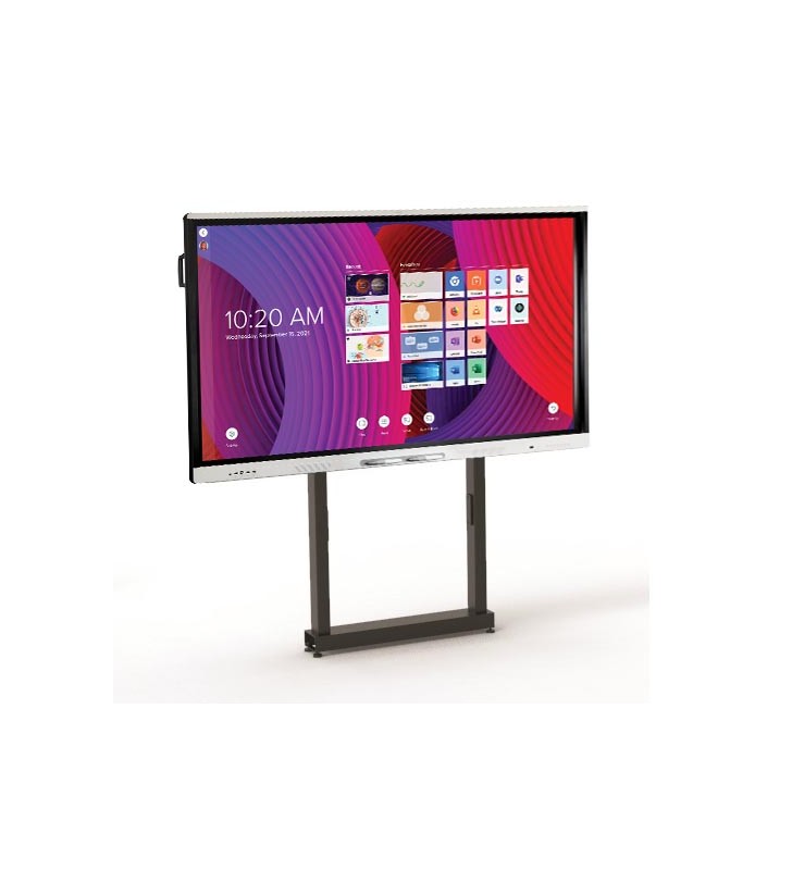 SOPORTE STANDARD-W NEGRO PANTALLAS INTERACTIVAS 32" - 95" MAX 160KG