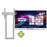 SMART Board MX265-V5 65" + SOPORTE MIP FLEX W BLANCO PANTALLAS INTERACTIVAS hasta 98 MAX 100KG