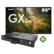SMART Board GX086-V3 86" + OPS INTEL I5-1335U 16GB RAM 250GB HD WIN11 PRO