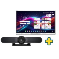 SMART Board MX265-V5 65" + CAMARA VIDEOCONFERENCIA LOGITECH MEETUP