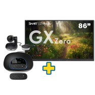 SMART Board V3-V3 ZERO 86" + CAMARA LOGITECH GROUP CON ENFOQUE AUTOMATICO