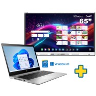 SMART Board MX265-V5 65" + PORTATIL HP ELITEBOOK 840 G6 I5-8265U 16GB SSD 512GB 14 FULL HD WIN11 PRO EDUCACION TECL ESPAÑOL OCAS