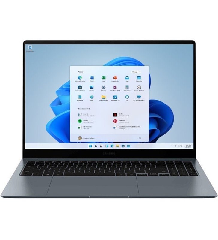 Portátil Samsung Galaxy Book4 Intel Core i5-1335U/ 16GB/ 512GB SSD/ 15.6'/ Win11 Pro