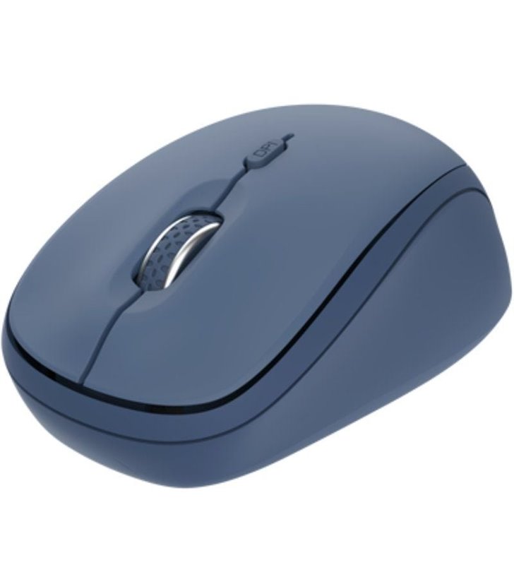  Ratón Mini Inalámbrico Trust Yvi+ Multidispositivo/ Hasta 1600 DPI/ Azul