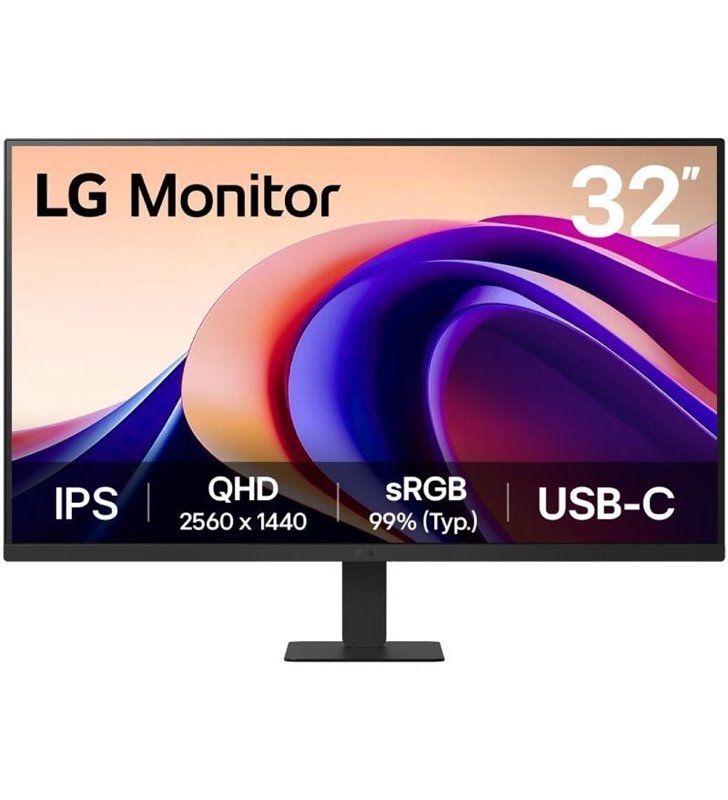 Monitor LG 32U631A-B 31.5'/ QHD/ Negro