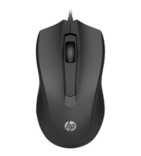 Ratón HP 105/ Hasta 1600 DPI/ Negro