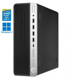HP PRODESK 600 G5 INTEL CORE I7-9700 16GB SSD 512GB SFF WIN 11 PROF. 64BIT OCASION