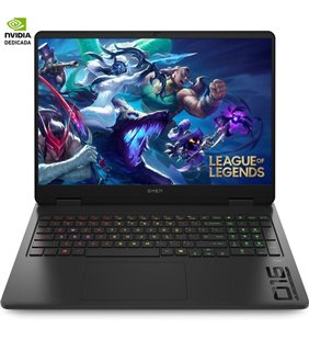 Portátil Gaming HP Omen 16-AM0036NS Intel Core Ultra 7-255H/ 32GB/ 1TB SSD/ GeForce RTX 5060/ 16'/ Sin Sistema Operativo