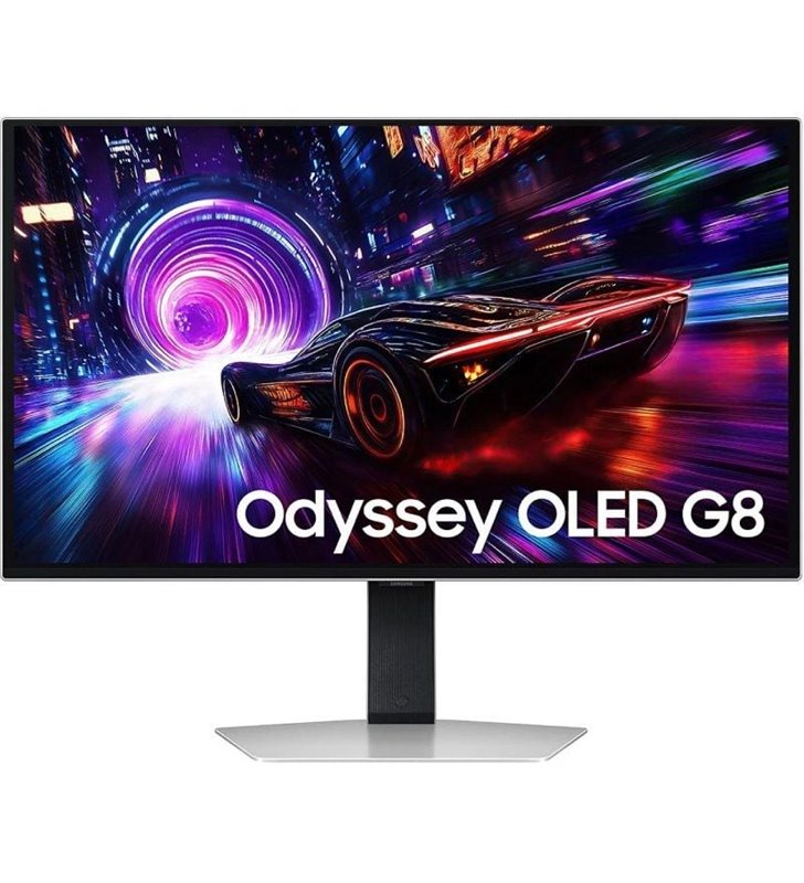 Monitor Gaming Samsung Odyssey OLED G8 G81SF S32FG810SU 32'/ 4K/ 0.03ms/ 240Hz/ OLED/ Regulable en altura/ Plata