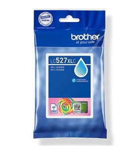 Cartucho de Tinta Original Brother LC527XLC Alta Capacidad/ Cian