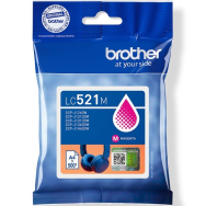 Cartucho de Tinta Original Brother LC521M/ Magenta