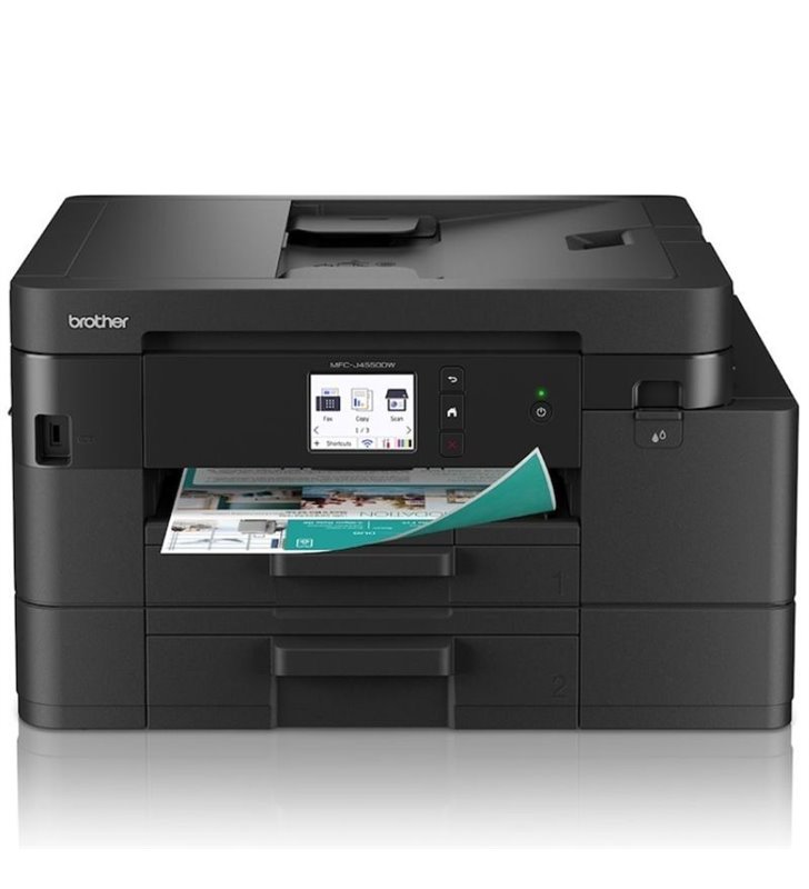 Multifunción Brother MFC-J4550DW WiFi/ Fax/ Dúplex/ Negra