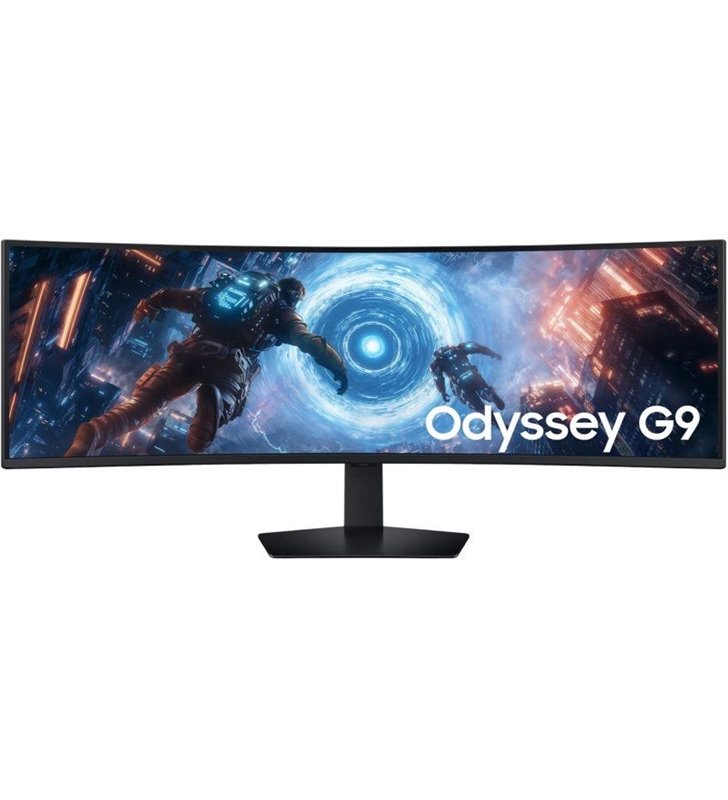 Monitor Gaming Ultraparonamico Curvo Samsung Odyssey G9 G91F S49FG910EU 49'/ Dual QHD/ 1ms/ 144Hz/ Regulable en altura