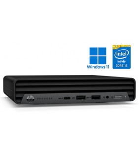 HP PRODESK 600 G6 INTEL CORE i5-10500T DDR4 16GB 256GB SSD WINDOWS 11 EDUCACION 64 BITS WIFI Mini Desktop OCASION