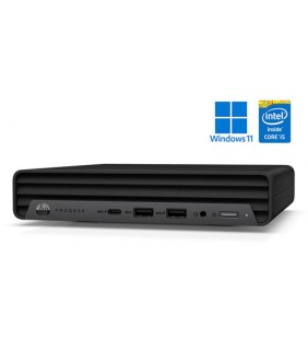 HP PRODESK 600 G6 INTEL CORE i5-10500T DDR4 16GB 480GB SSD WINDOWS 11 PRO 64 BITS WIFI Mini Desktop OCASION