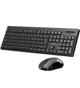 Teclado y Ratón Inalámbricos Vention Combo KTZB0-EN