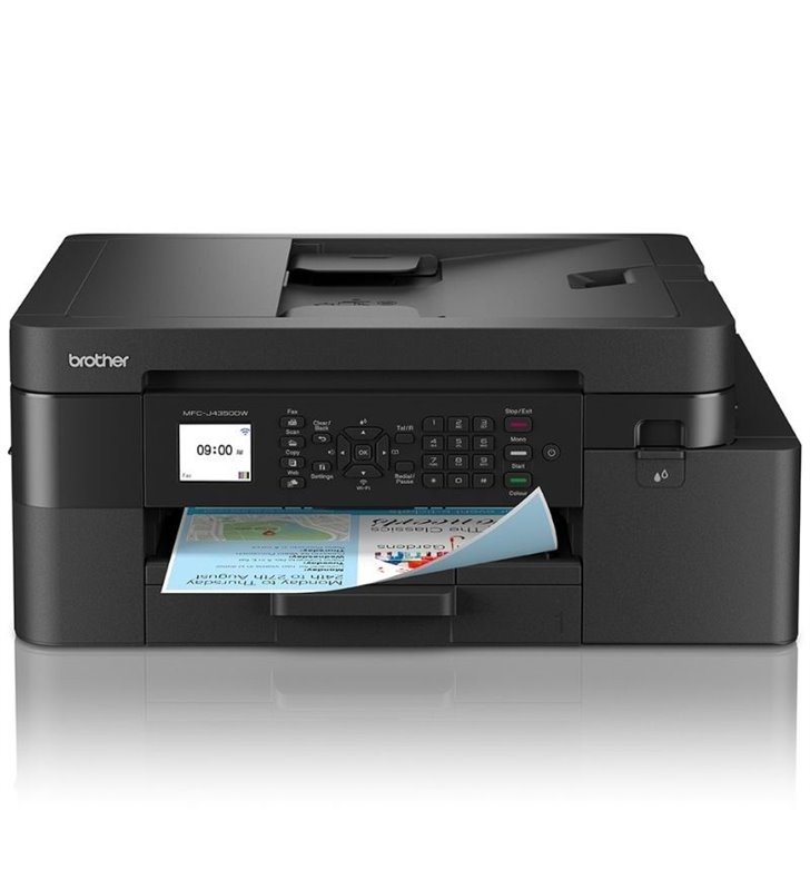 Multifunción Brother MFC-J4350DW WiFi/ Fax/ Dúplex/ Negra