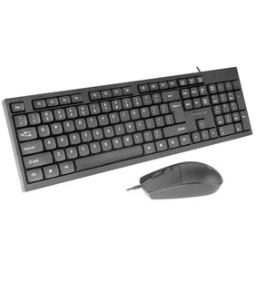 Teclado y Ratón Tacens ACP02/ Negro