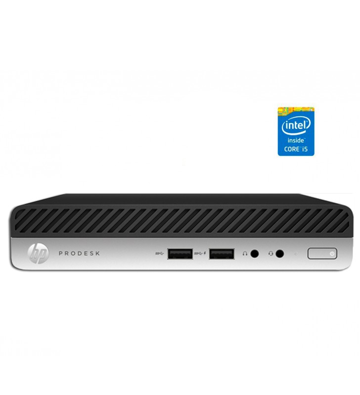 HP PRODESK 400 G4 INTEL CORE I5-8500T 8GB 256GB WIFI TPLINK WINDOWS 10 COA Mini Desktop OCASION